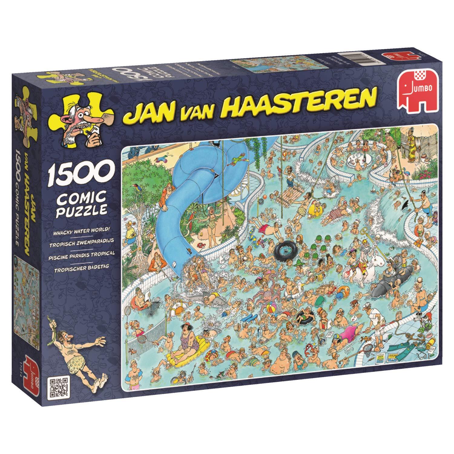 Jan Van Haasteren Puzzle 1500pc - Wacky Water World