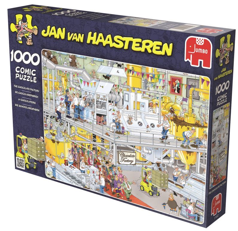 Jan Van Haasteren Puzzle 1000pc - The Chocolate Factory