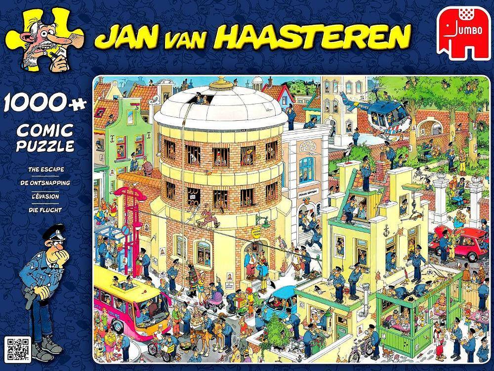 Jan Van Haasteren Puzzle 1000pc - The Escape