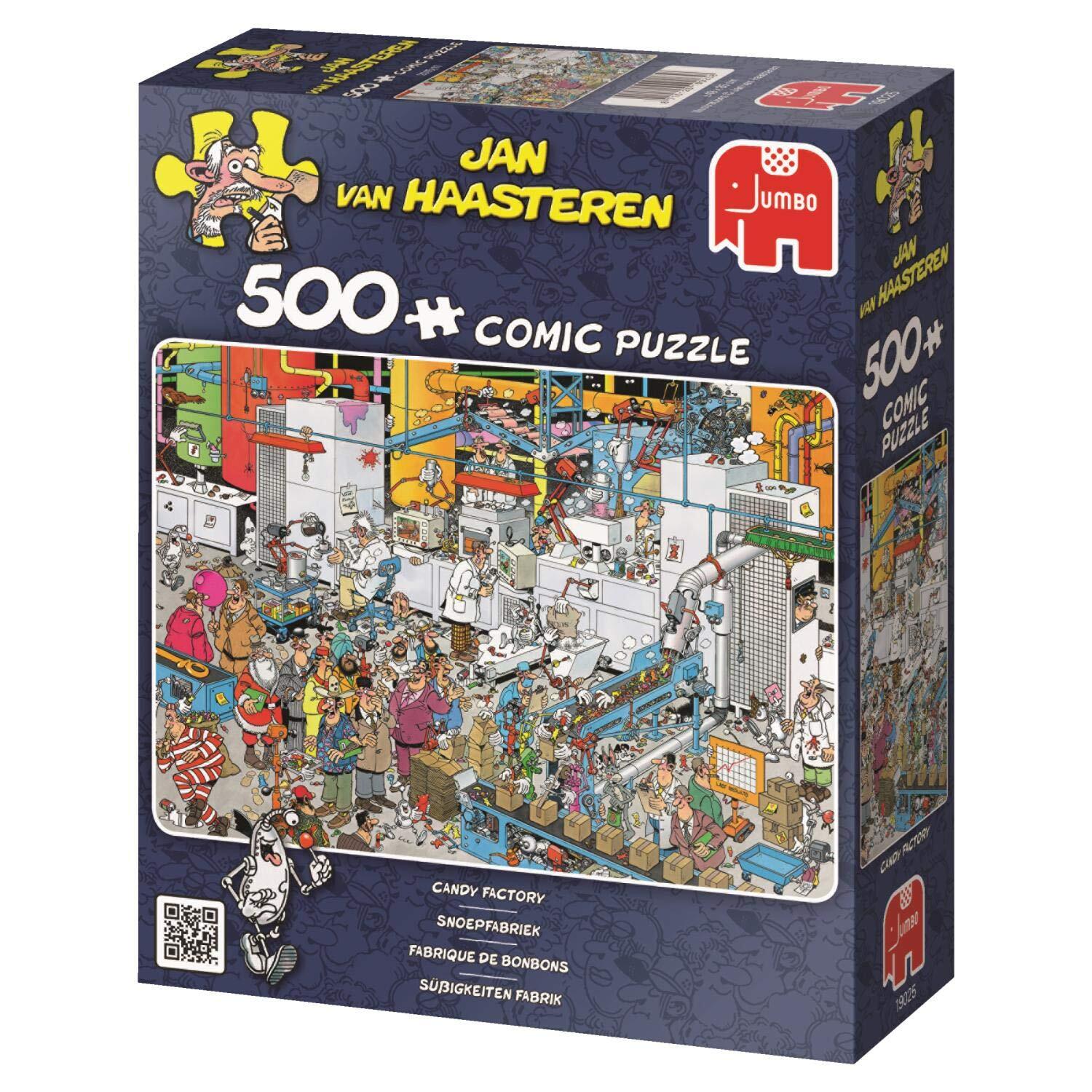 Jan Van Haasteren Puzzle 500pc - Candy Factory