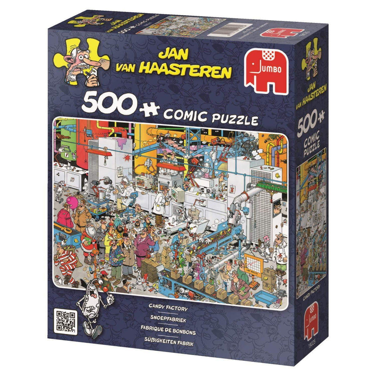 Jan Van Haasteren Puzzle 500pc - Candy Factory