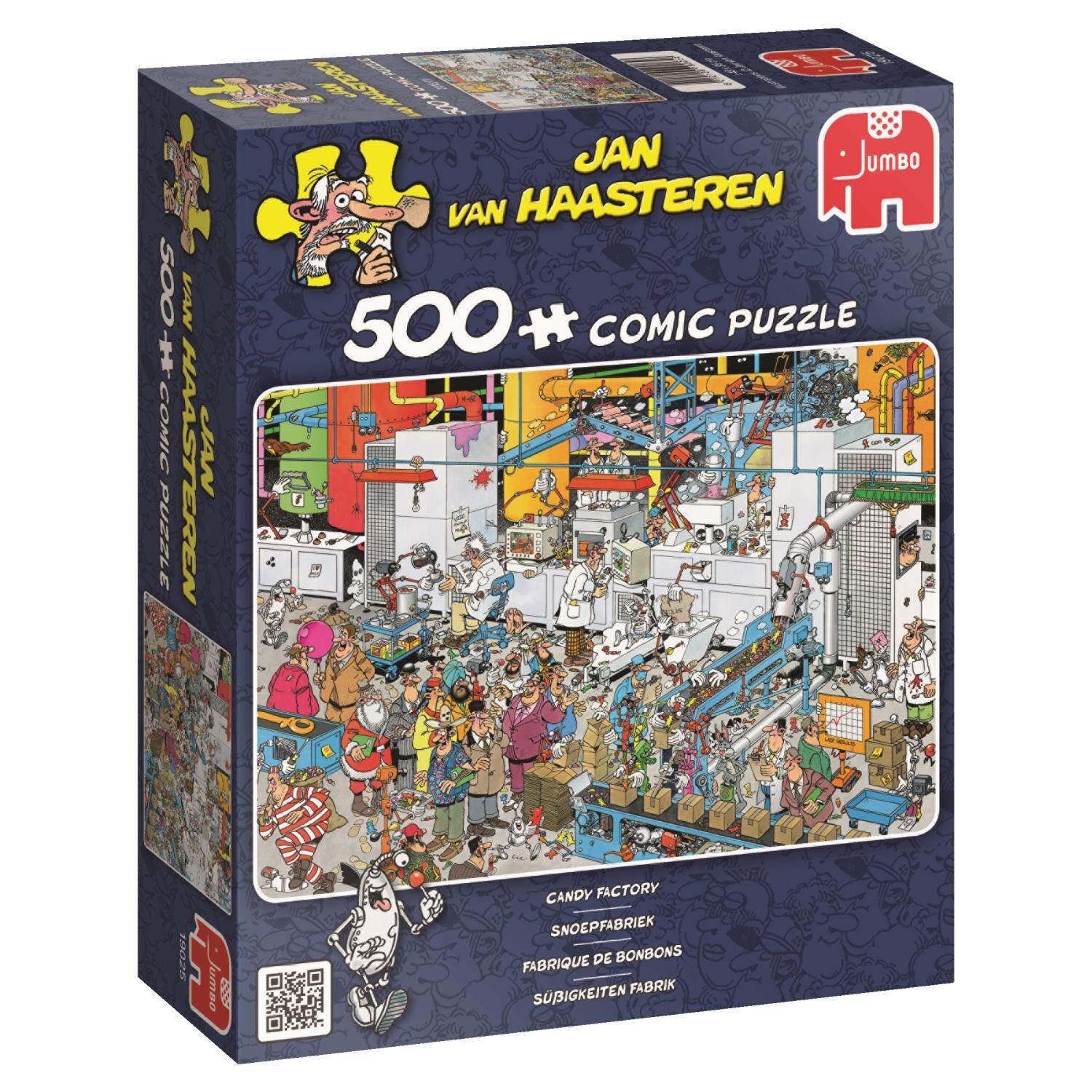 Jan Van Haasteren Puzzle 500pc - Candy Factory