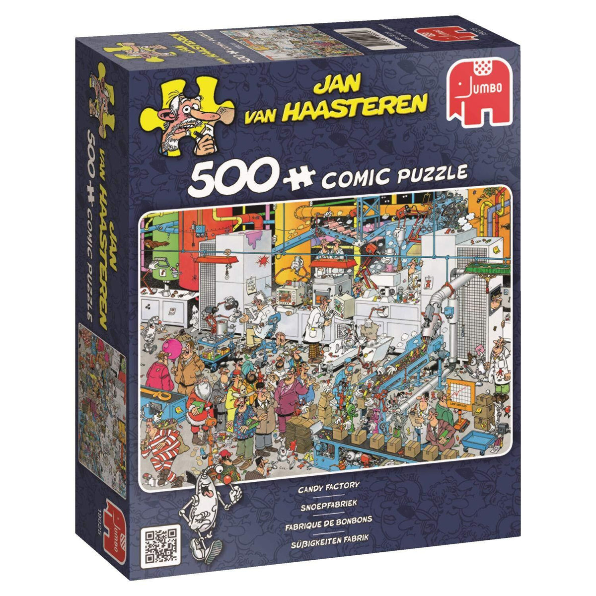 Jan Van Haasteren Puzzle 500pc - Candy Factory