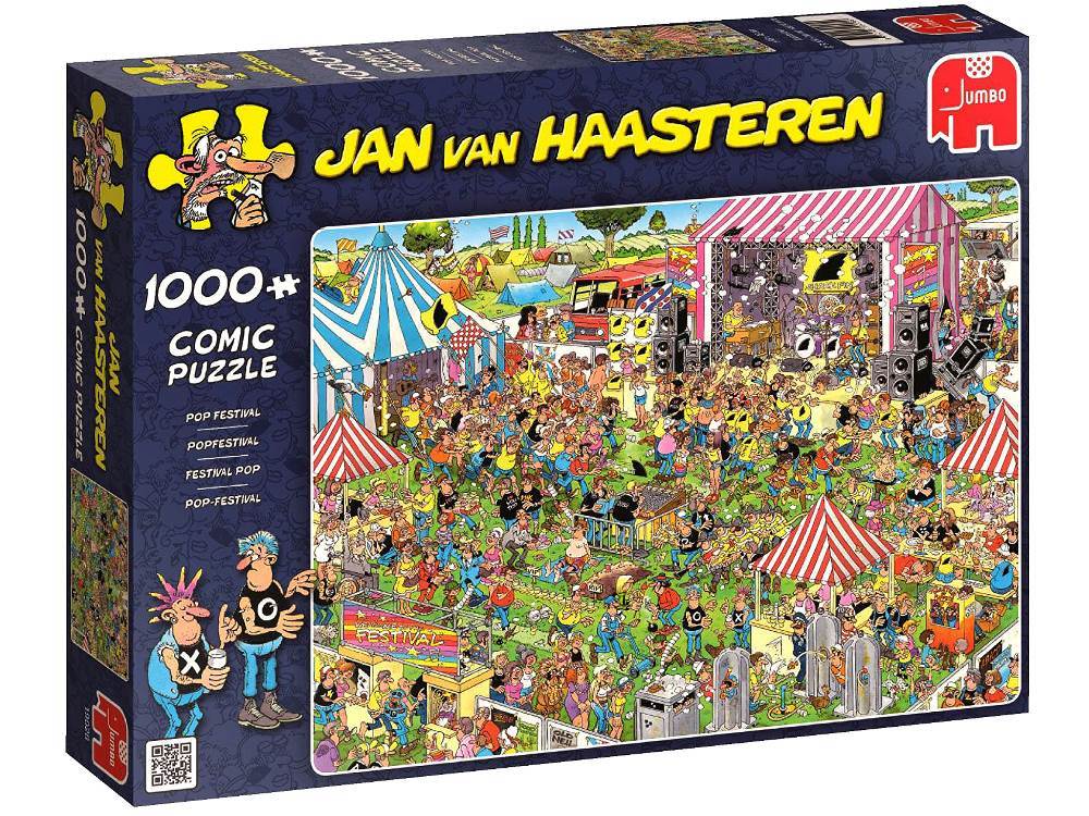 Jan Van Haasteren Puzzle 1000pc - Pop Festival