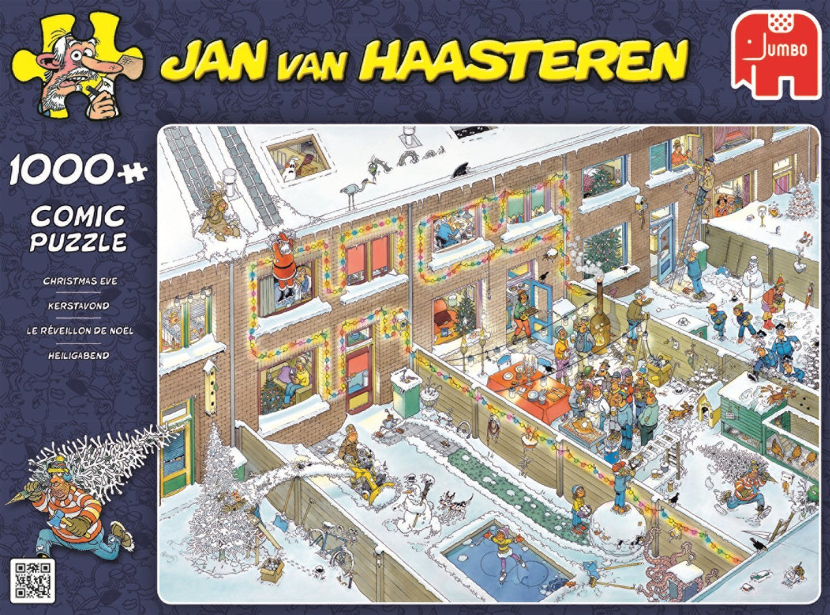 Jan Van Haasteren Puzzle 1000pc - Christmas Eve