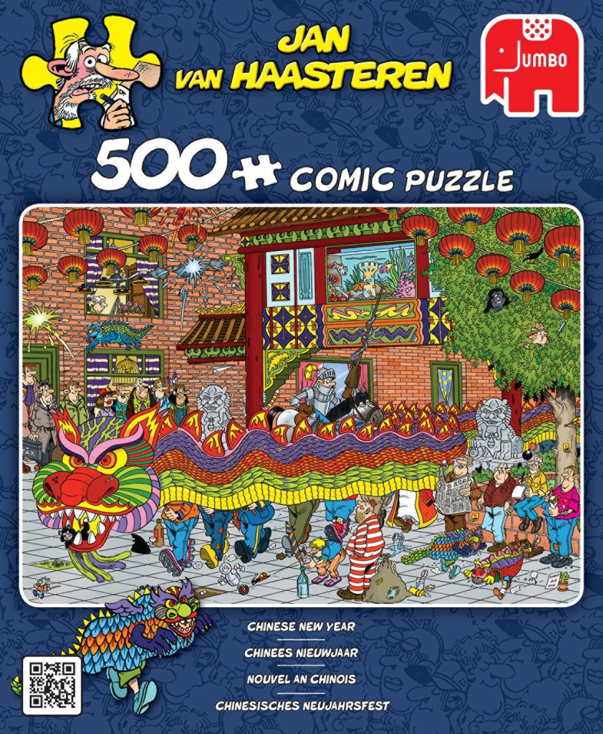 Jan Van Haasteren Puzzle 500pc - Chinese New Year