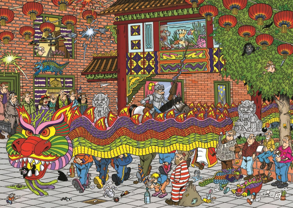 Jan Van Haasteren Puzzle 500pc - Chinese New Year