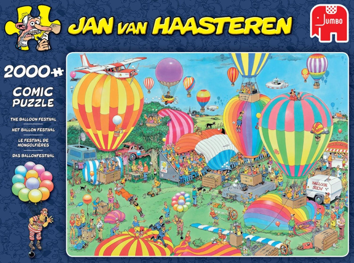 Jan Van Haasteren Puzzle 2000pc - Balloon Festival