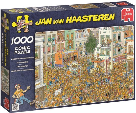 Jan Van Haasteren Puzzle 1000pc - King's Day
