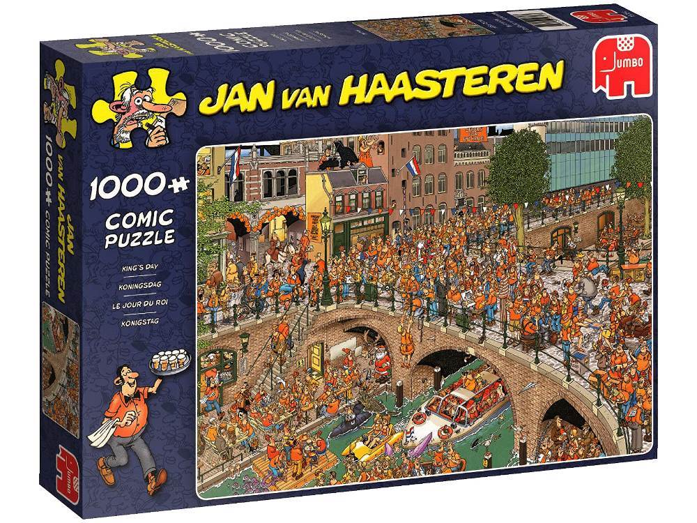 Jan Van Haasteren Puzzle 1000pc - King's Day