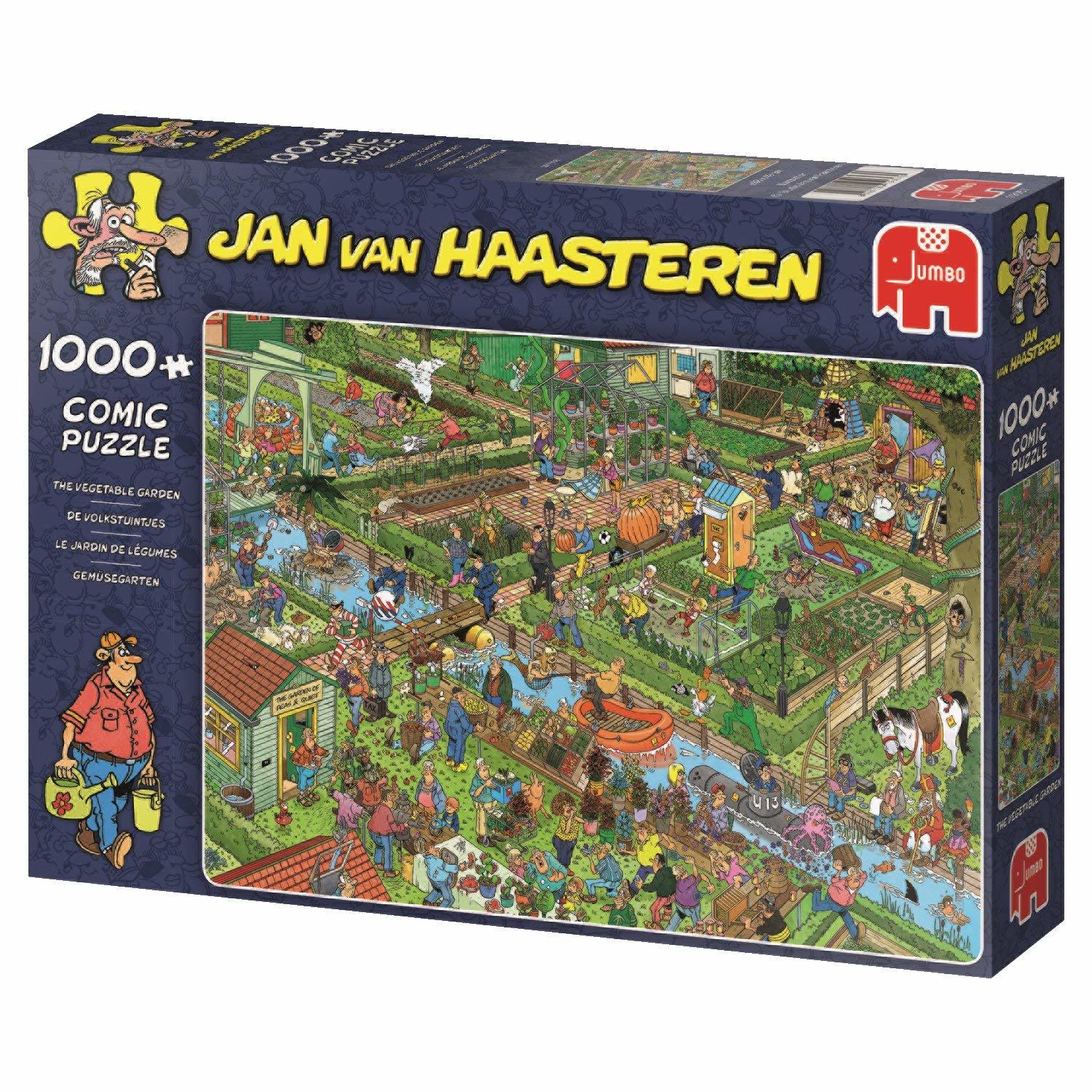 Jan Van Haasteren Puzzle 1000pc - The Vegetable Garden