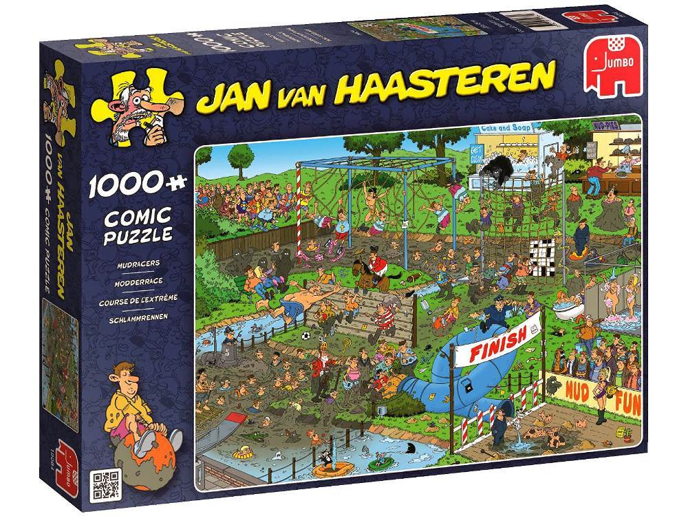 Jan Van Haasteren Puzzle 1000pc - Mudracers