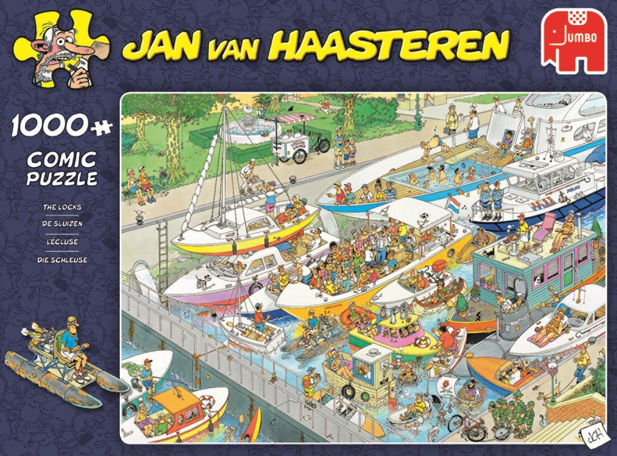 Jan Van Haasteren Puzzle 1000pc - The Locks