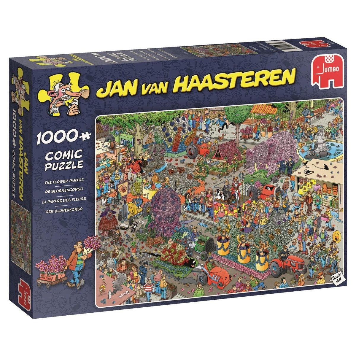 Jan Van Haasteren Puzzle 1000pc - The Flower Parade