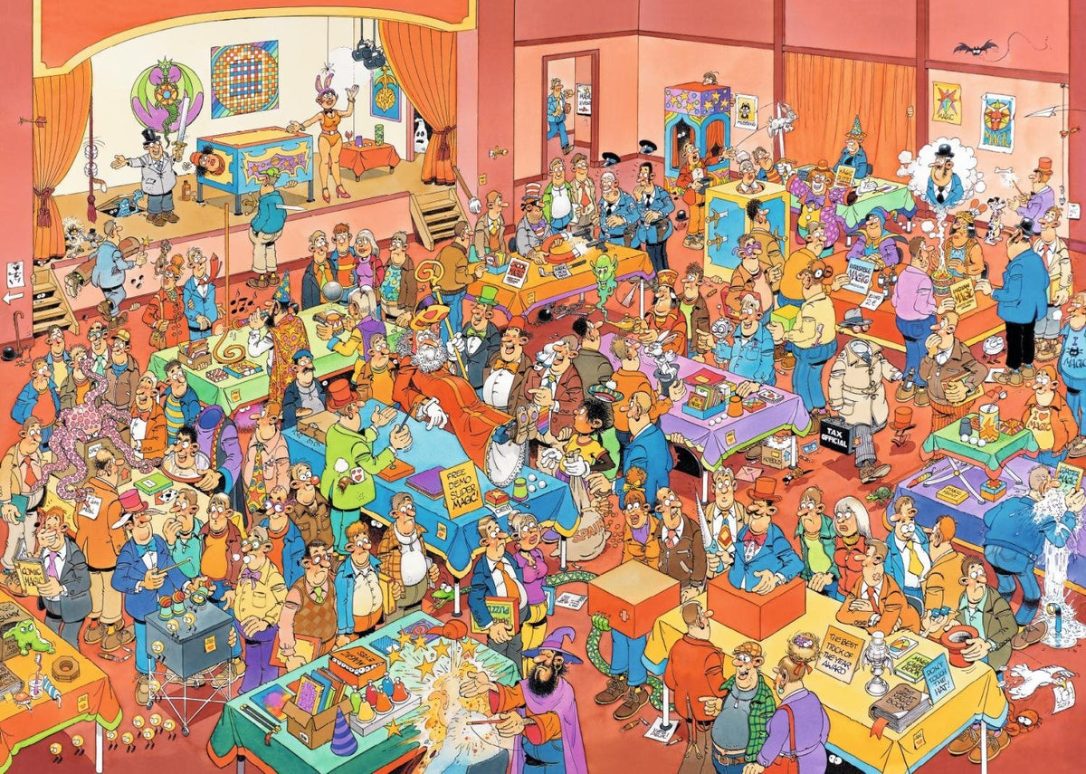Jan Van Haasteren Puzzle 1000pc - Magic Fair