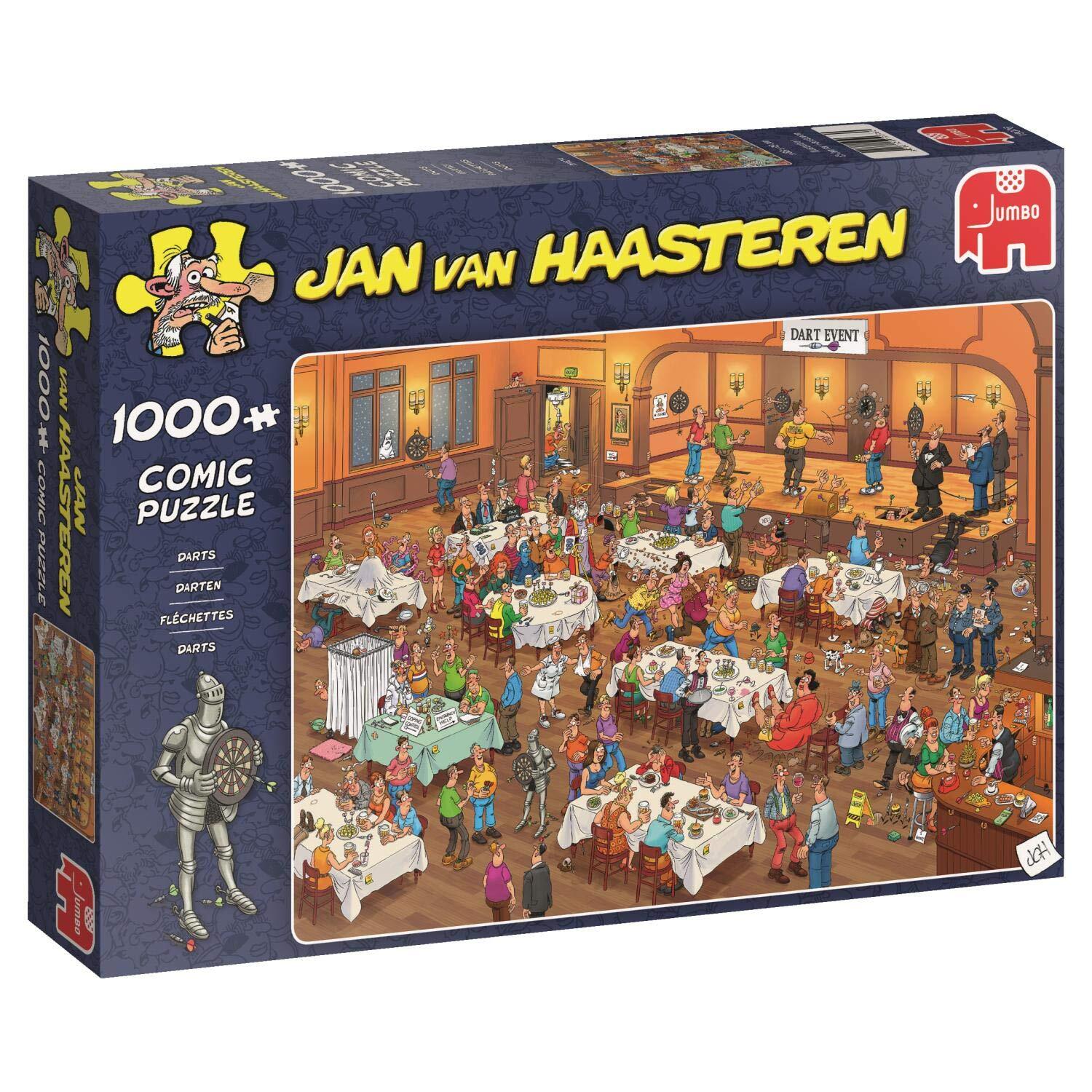 Jan Van Haasteren Puzzle 1000pc - Darts