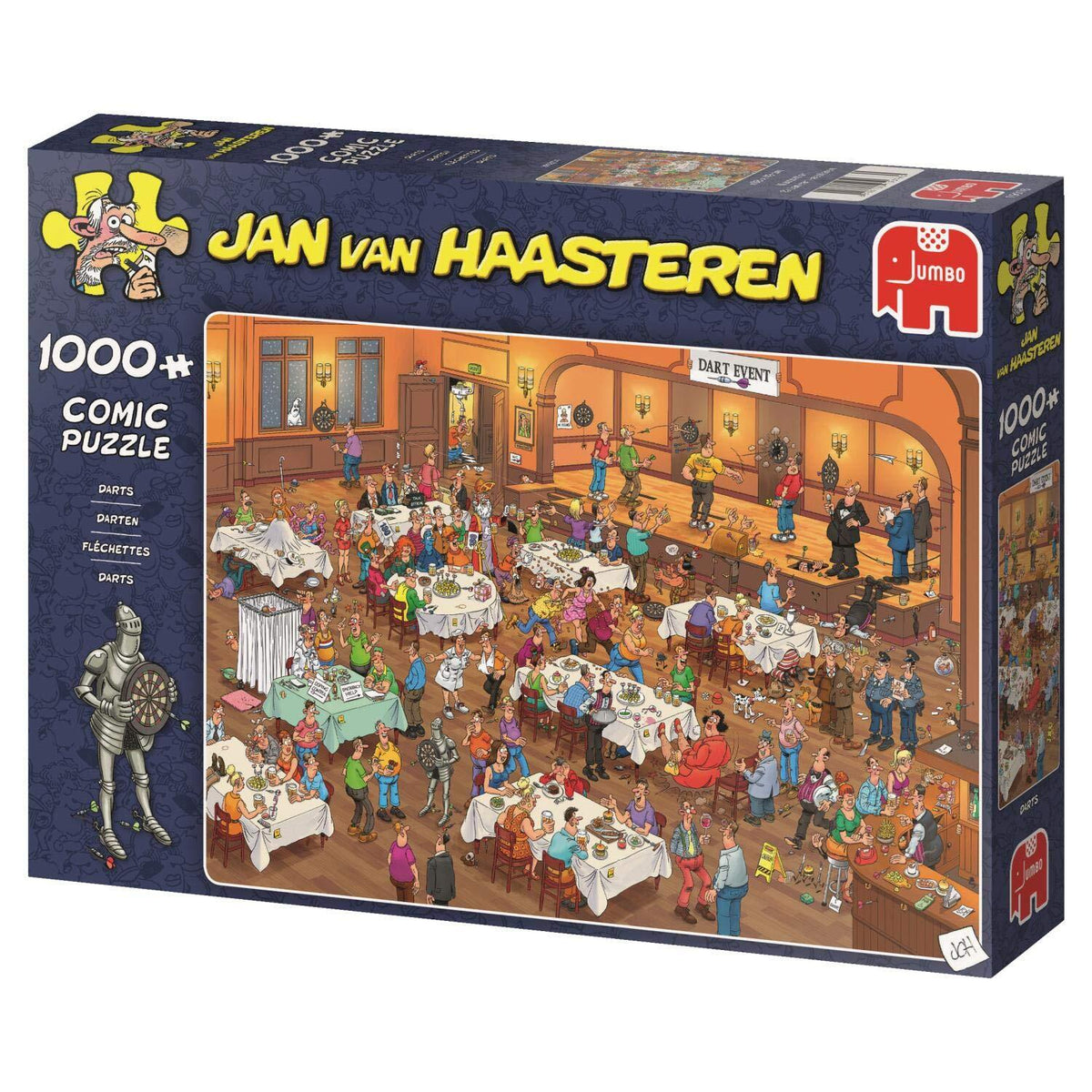 Jan Van Haasteren Puzzle 1000pc - Darts