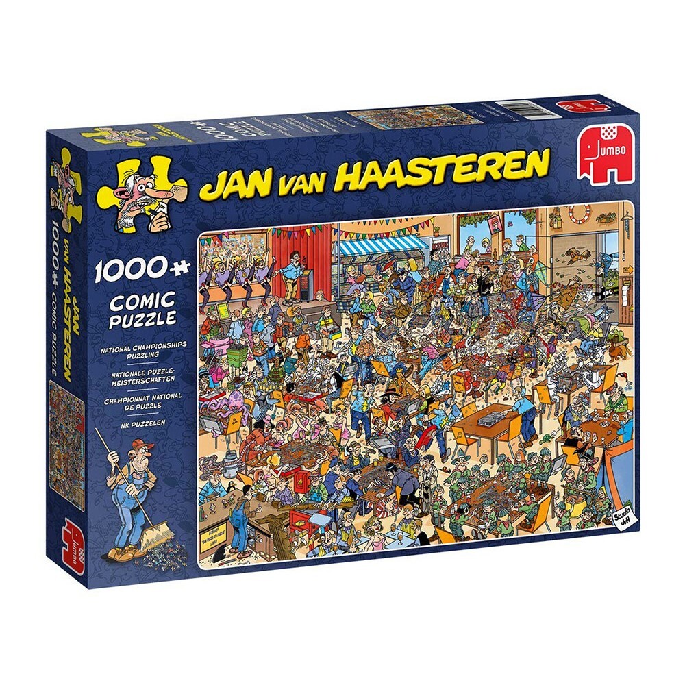 Jan Van Haasteren Puzzle 1000pc - National Championships Puzzling