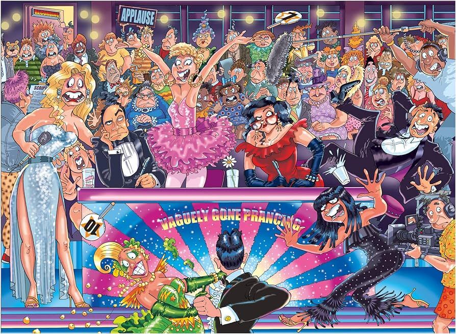 Wasgij? Puzzle 1000pc - Original 30 - Strictly Can't Dance!
