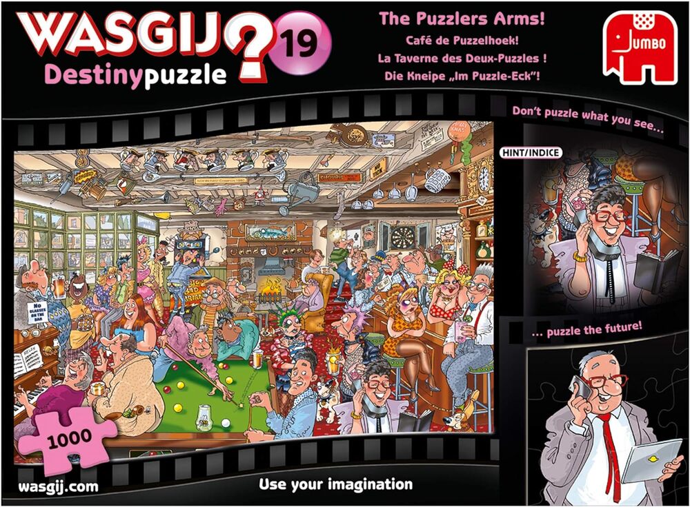 Wasgij? Puzzle 1000pc - Destiny 19 - The Puzzlers Arms!