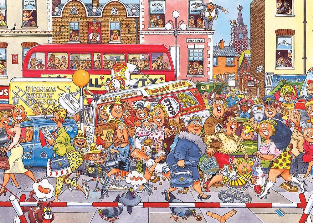 Wasgij? Puzzle 1000pc - Retro Original 3 - Full Monty Fever!