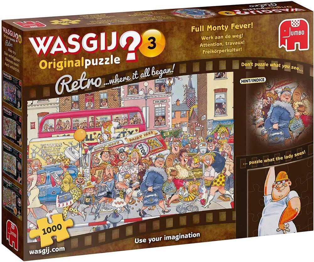 Wasgij? Puzzle 1000pc - Retro Original 3 - Full Monty Fever!