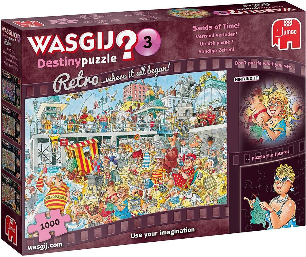 Wasgij? Puzzle 1000pc - Retro Destiny 3 - Sands Of Time