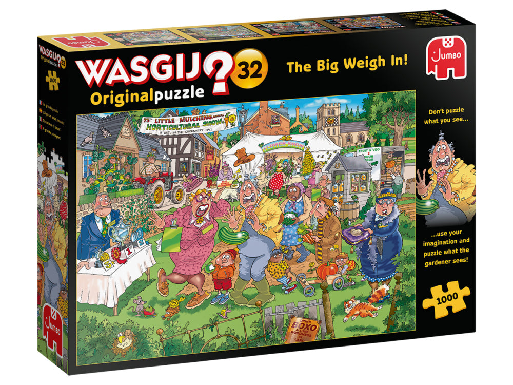 Wasgij? Puzzle 1000pc - Original 32 - The Big Weigh In!