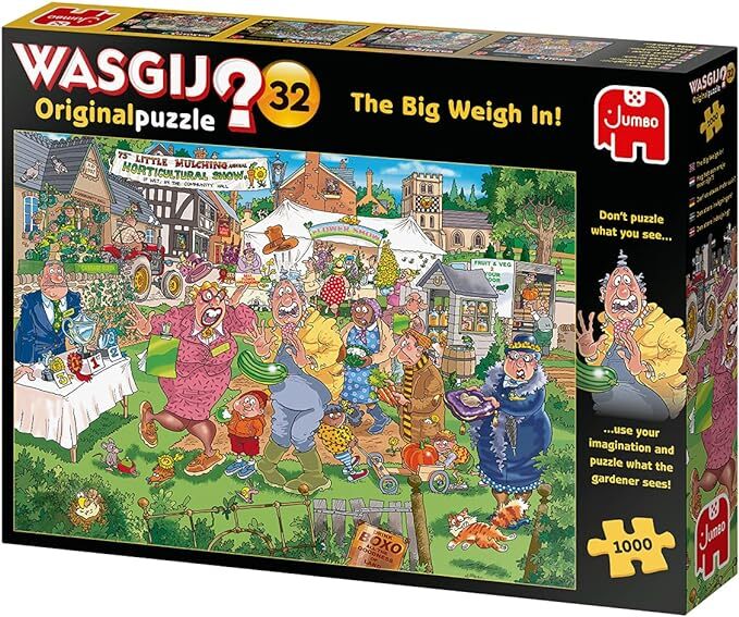 Wasgij? Puzzle 1000pc - Original 32 - The Big Weigh In!