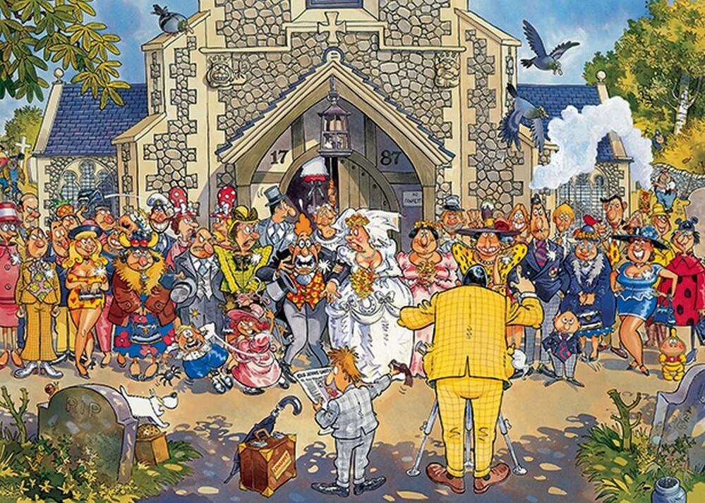Wasgij? Puzzle 1000pc - Retro Original 4 - A Day To Remember!