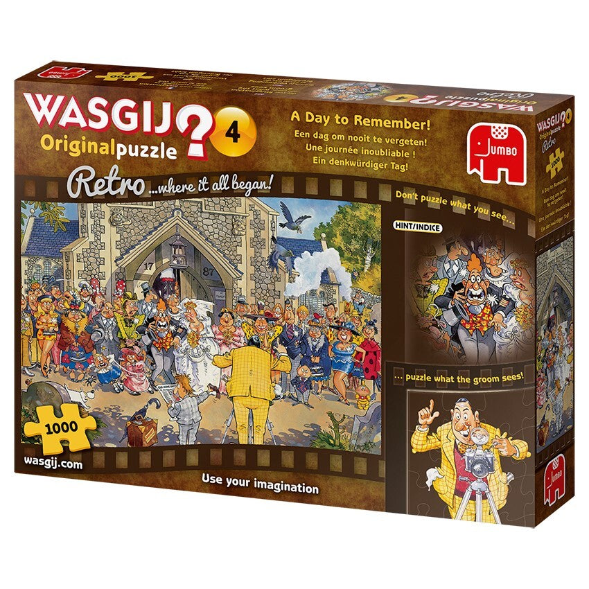 Wasgij? Puzzle 1000pc - Retro Original 4 - A Day To Remember!
