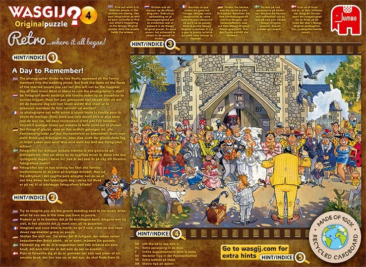 Wasgij? Puzzle 1000pc - Retro Original 4 - A Day To Remember!