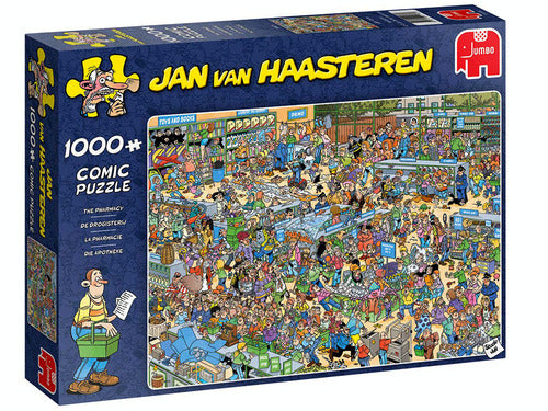 Jan Van Haasteren Puzzle 1000pc - The Pharmacy