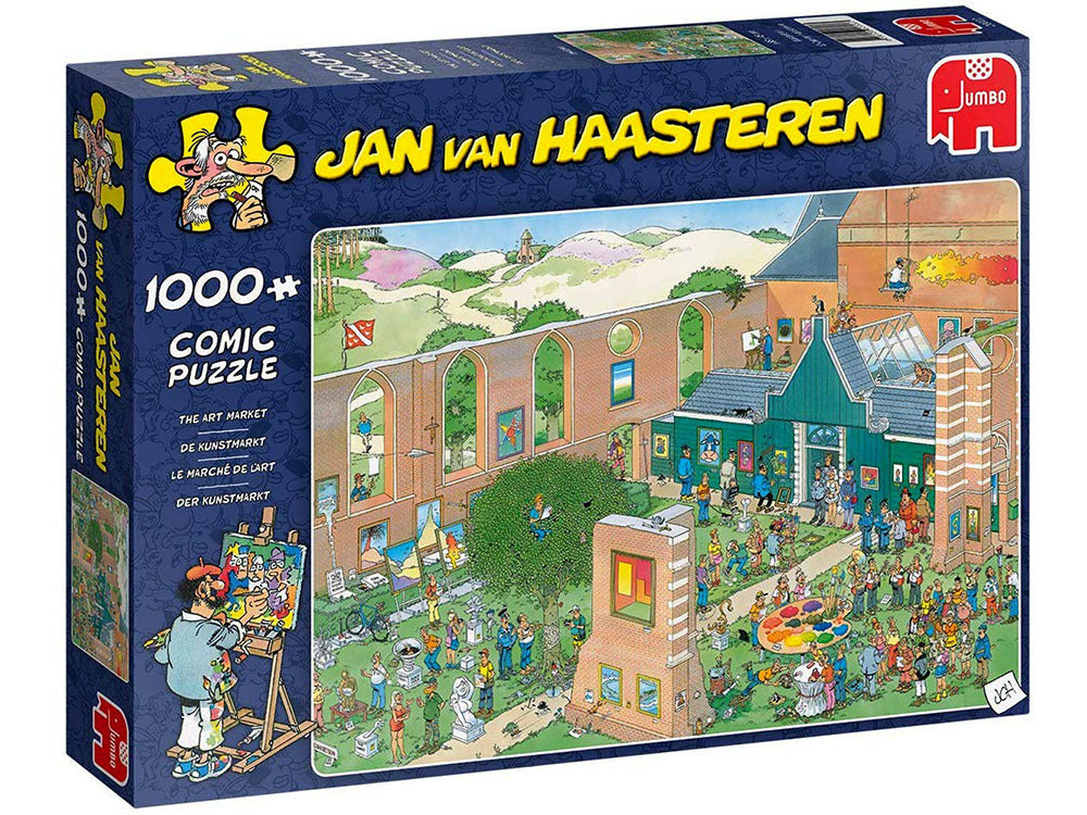 Jan Van Haasteren Puzzle 1000pc - The Art Market