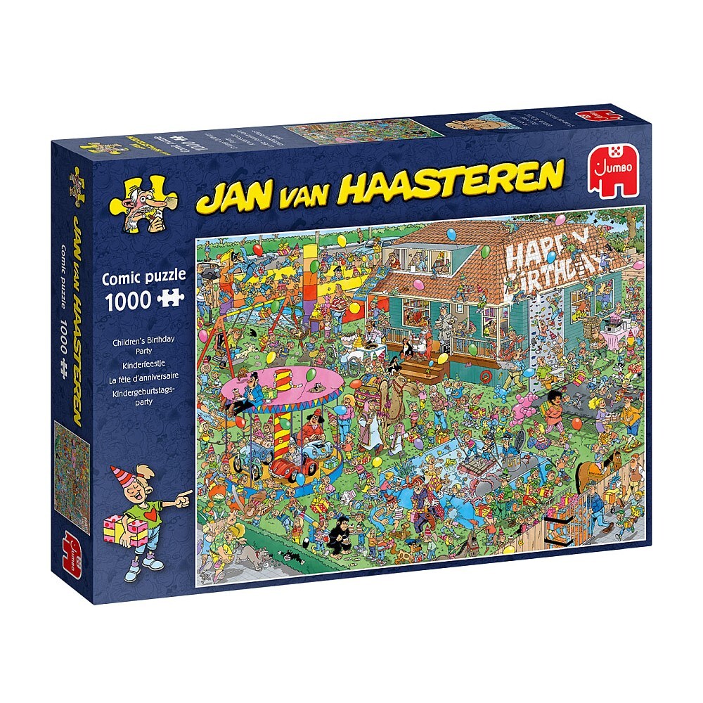 Jan Van Haasteren Puzzle 1000pc - Childrens Birthday