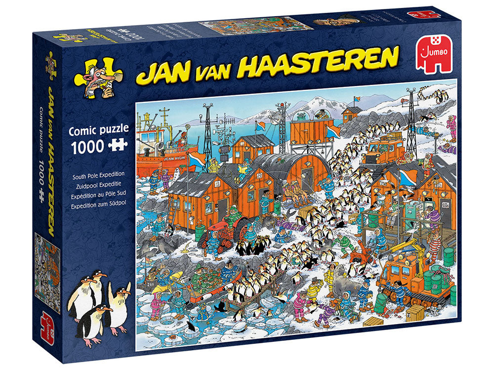 Jan Van Haasteren Puzzle 1000pc - South Pole Expedition
