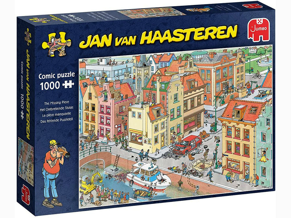 Jan Van Haasteren Puzzle 1000pc - The Missing Piece