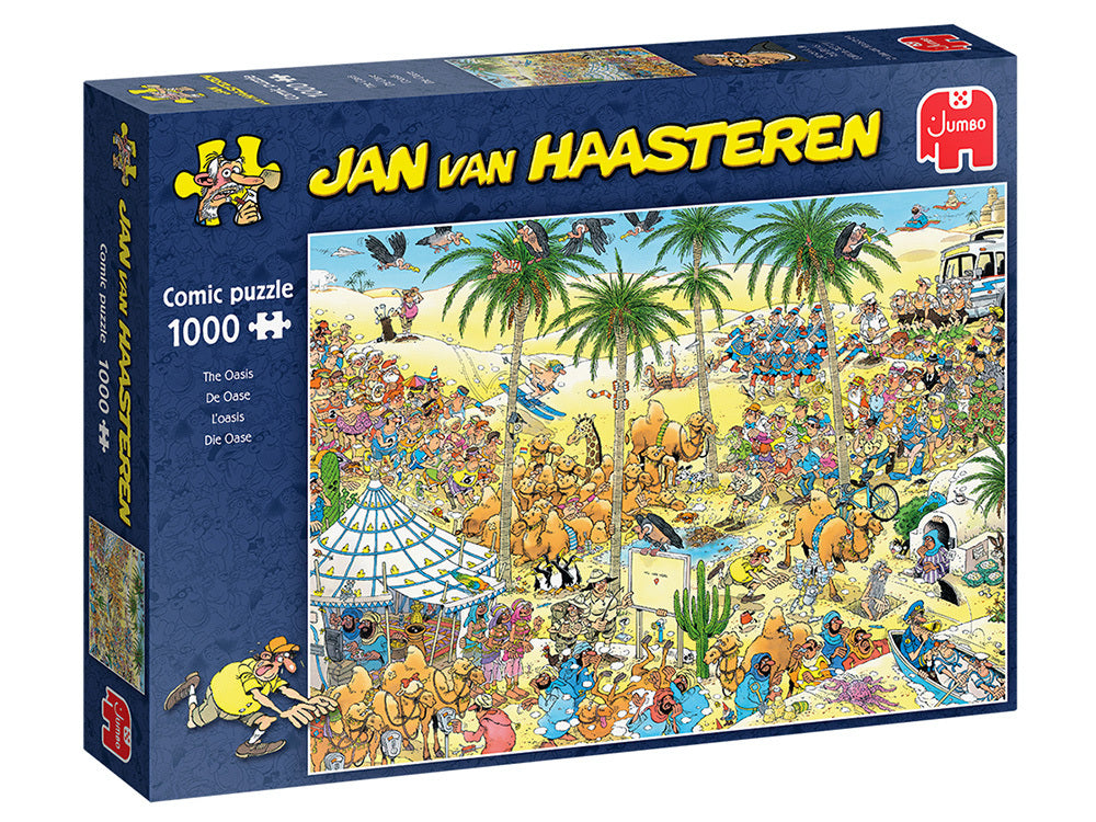 Jan Van Haasteren Puzzle 1000pc - The Oasis