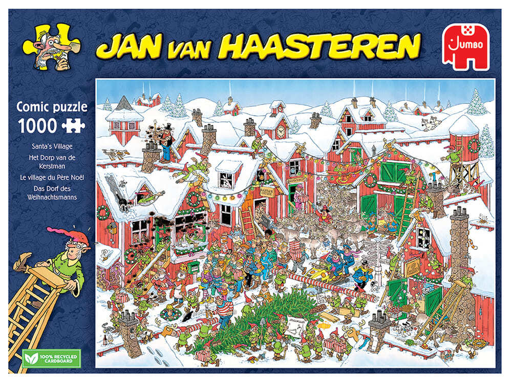 Jan Van Haasteren Puzzle 1000pc - Santa's Village