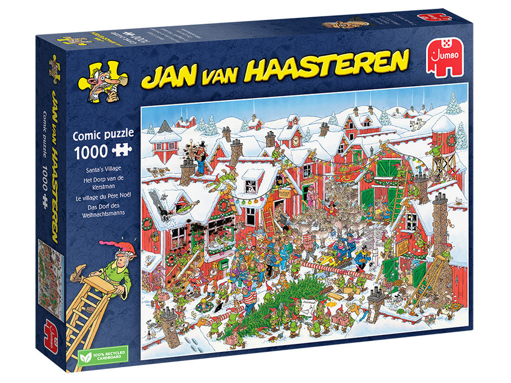 Jan Van Haasteren Puzzle 1000pc - Santa's Village