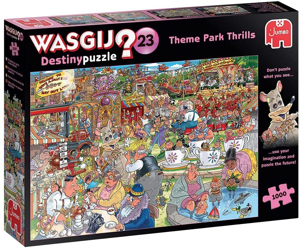 Wasgij? Puzzle 1000pc - Destiny 23 - Theme Park Thrills