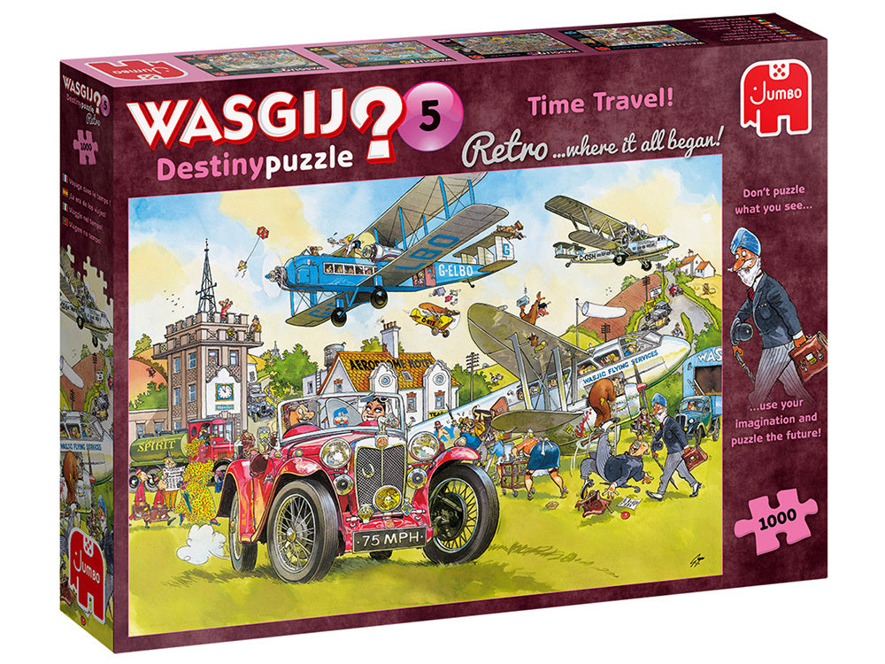 Wasgij? Puzzle 1000pc - Retro Destiny 5 - Time Travel!