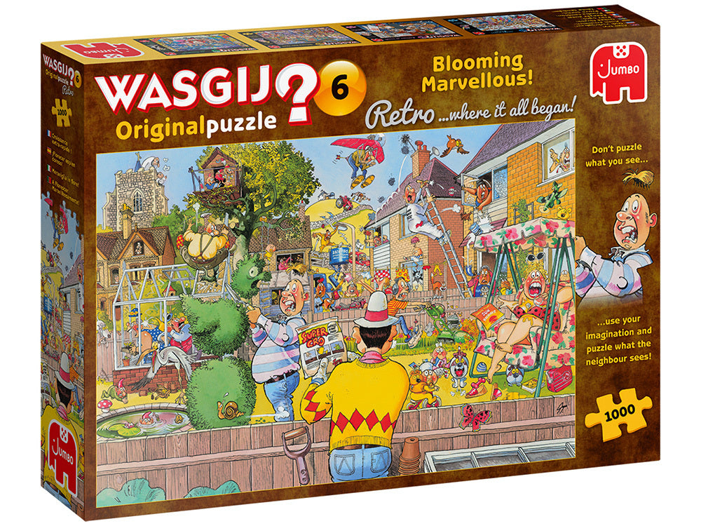 Wasgij? Puzzle 1000pc - Retro Original 6 - Blooming Marvellous!