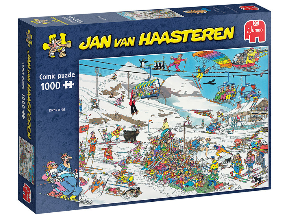 Jan Van Haasteren Puzzle 1000pc - Break A Leg