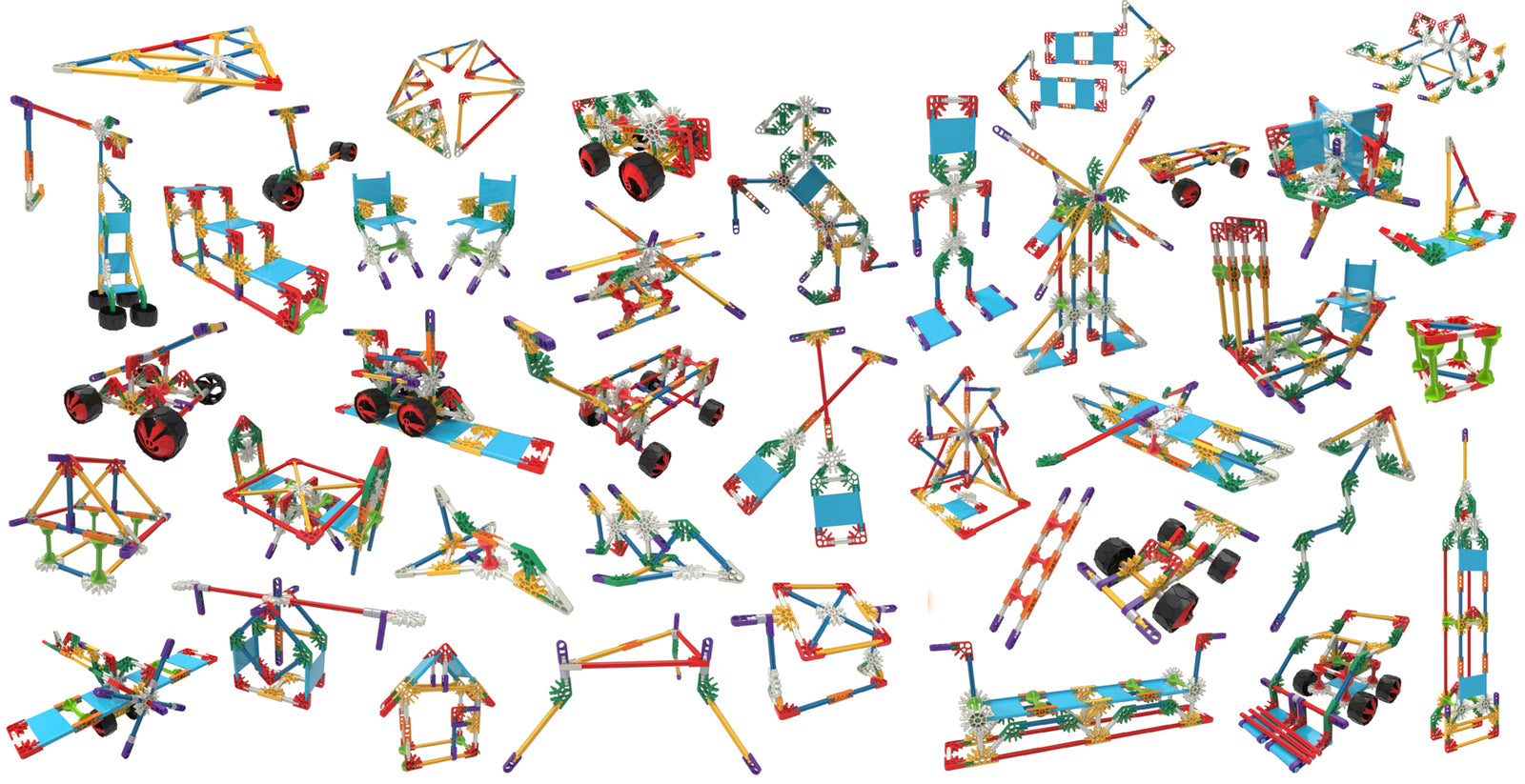 k'nex Building Sets - Beginner 40 Model Building Set
