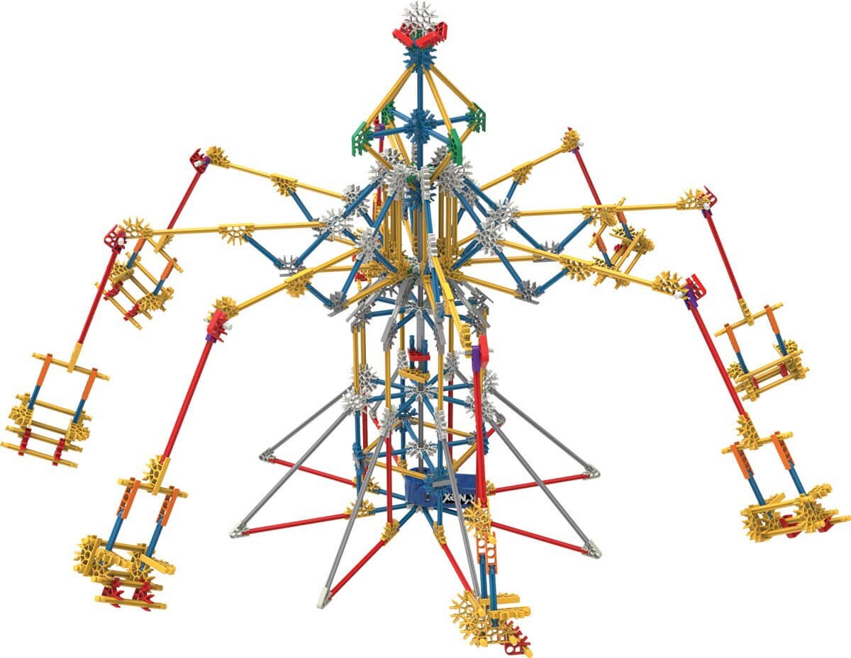 k'nex Thrill Rides - 3 N 1 Amusement Park