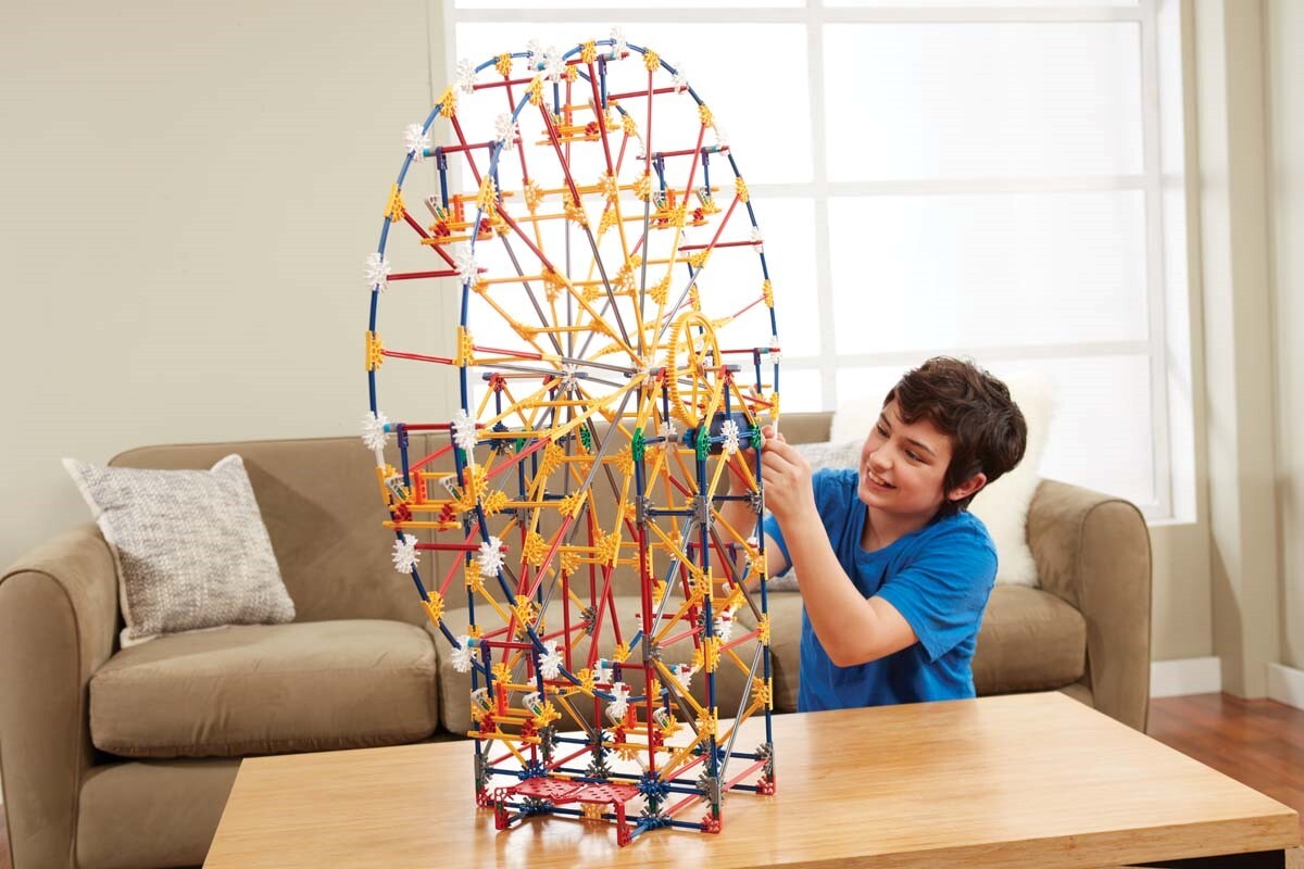 k'nex Thrill Rides - 3 N 1 Amusement Park