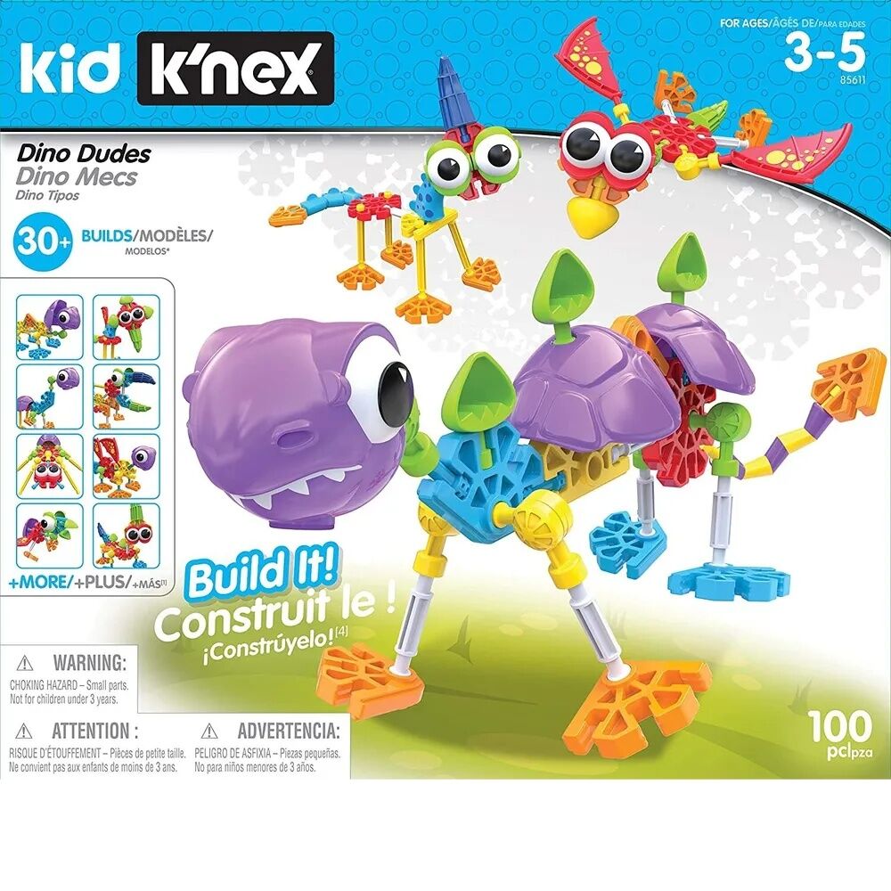 k'nex kids - Dino Dudes Building Set