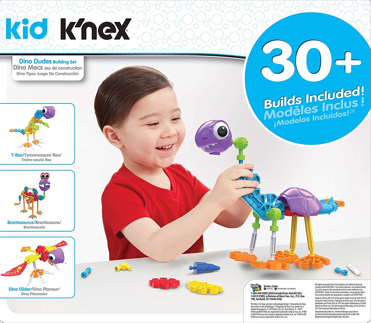 k'nex kids - Dino Dudes Building Set