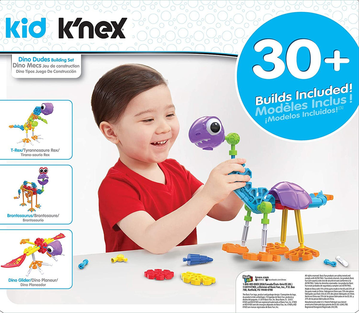 k'nex kids - Dino Dudes Building Set